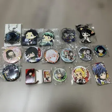 귀멸의 칼날 핀 배지 캔뱃지 세트 새상품