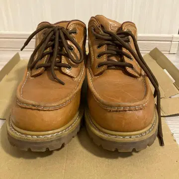 Chippewa 브라운 레이스업 부츠