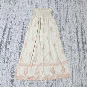 s2875 론 헤르만 베어탑 원피스 페이즐리 무늬 면 100%