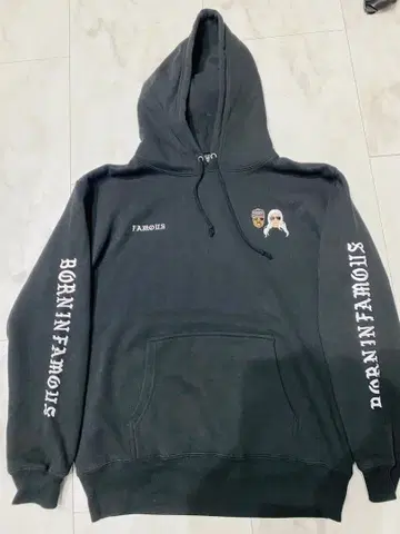 페이머스 famous 후드티 블랙 남성용 인기 의류