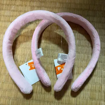 미사용 새상품 홍콩 디즈니 커스텀 머리띠 핑크