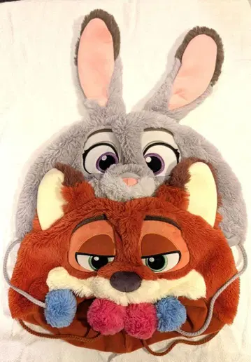 디즈니랜드 시 팬캡 주토피아 닉 주디