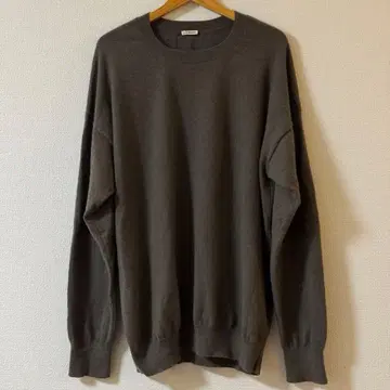 cash & barba 몽골리안 캐시미어 엘보 패치 크루넥 4