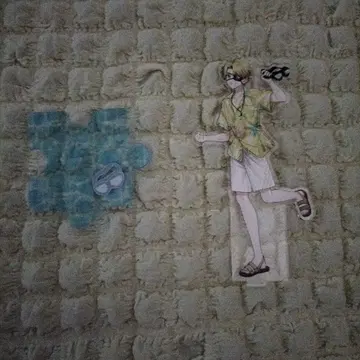 컬러풀 피치 썸머랜드 아크릴 스탠드 타츠운