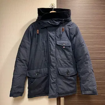 BEAMS HEART 다운 자켓 네이비 L