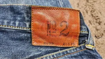 EVISU YAMANE No.2 일본제 대흑 갈매기 페인트 데님