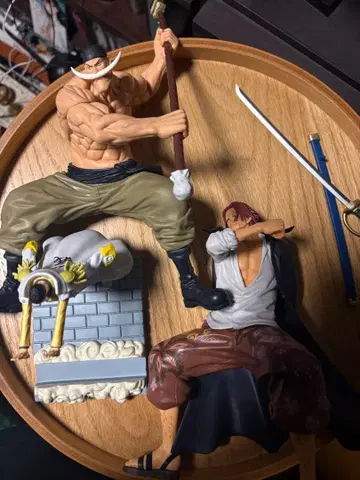 원피스 샹크스 에드워드 뉴게이트 피규어 세트