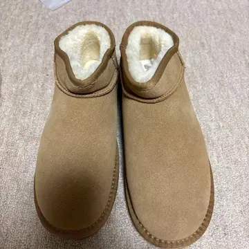 STEEL HORSE 어그 부츠 베이지