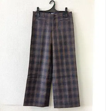 새상품급 휴먼 우먼 울 와이드 팬츠