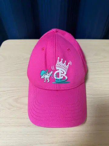 BABYLON CLUB 핑크 캡