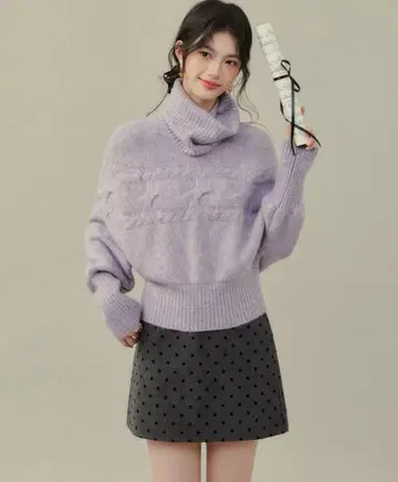 인기 겨울 루즈핏 니트 외출 모임 데이트에 딱