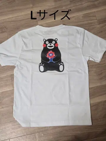 EXPO2025 미야쿠미야쿠 쿠마몬 반팔 T셔츠 다정 화이트 L