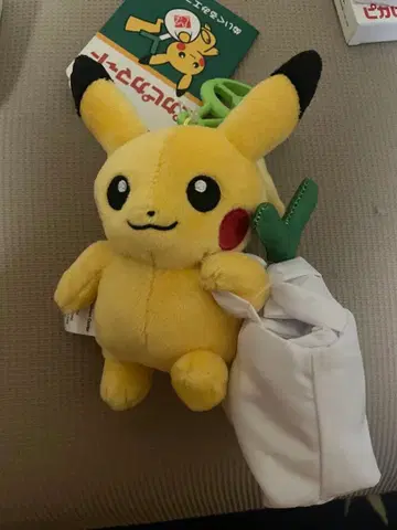 포켓몬 센터 봉제 인형 에코백 피카피카마트 피카츄