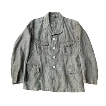 30-40s German Military linen workjacket