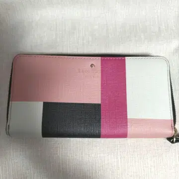 [ 새상품급 ] kate spade 케이트 스페이드 지갑 핑크 베이스