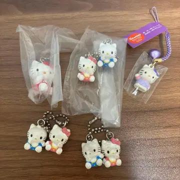 헬로키티 키링 볼펜 세트