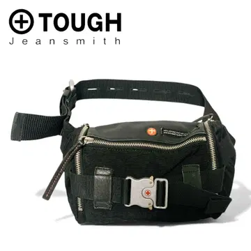 [ 레어 ] TOUGH JEANSSMITH 가죽 사용 힙색
