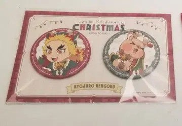 귀멸의 칼날 크리스마스 캔뱃지 세트 렌고쿠