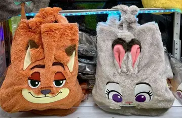 주토피아 복슬복슬 페이스 백