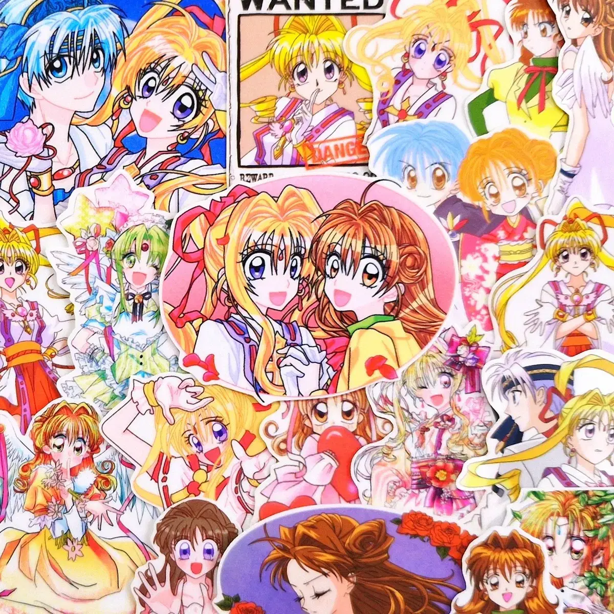 [Ultra High Quality] Kamikaze Phantom Jeanne Die-cut Sticker / Tanemura Arina Kamikaze Phantom Jeanne Anime Sticker