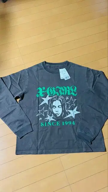 엑스걸 긴팔 티셔츠 L 사이즈