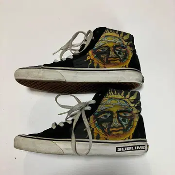 초레어 USED Sublime VANS SKATE-HI 26cm