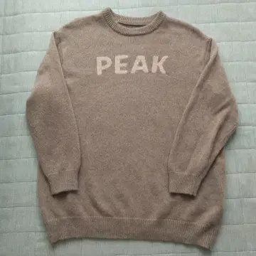 [ 2~3회 사용 ] 스노우피크 릴룸 콜라보 니트 베이지