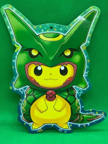 택만 포켓몬 센터 레쿠자 판초를 입은 피카츄