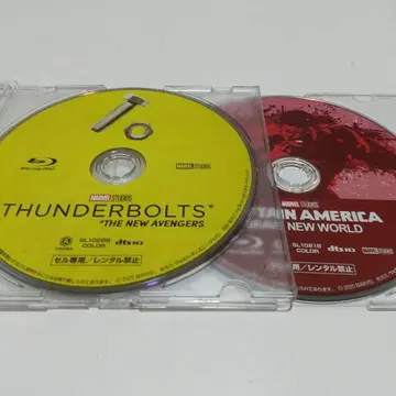 썬더볼츠* / 캡틴 아메리카: 브레이브 뉴 월드 블루레이