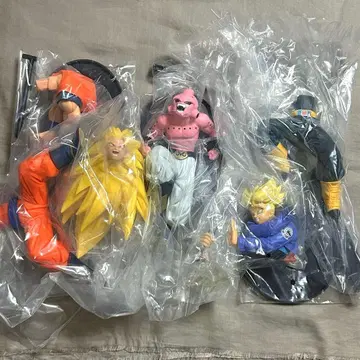 드래곤볼 초사이어인 3 손오공 마인 부우 트렁크스 피규어 3개 세트