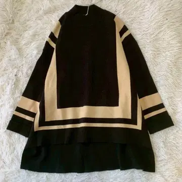 MICALLE MICALLE 바이컬러 블록 튜닉