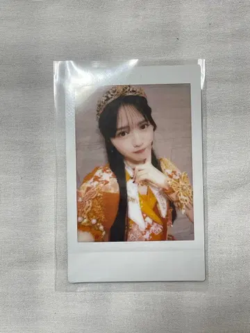 진세이 스즈카 FRUITS ZIPPER 온특 버터플라이 의상 폴라로이드