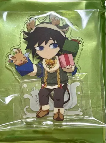 귀멸의 칼날 크리스마스 아크릴 스탠드 토미오카 기유