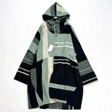 택 포함 타마키 니이메 후드 하오 롱 코트 올 패턴 코튼 손세탁 가능