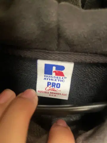 RUSSELL ATHLETIC PRO 그레이 후드티 xlarge 콜라보
