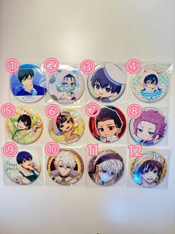 블루 록 캔뱃지 묶음 판매 [ 낱개 판매 가능 ]