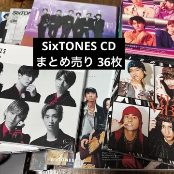 SixTONES CD 묶음 판매 36장
