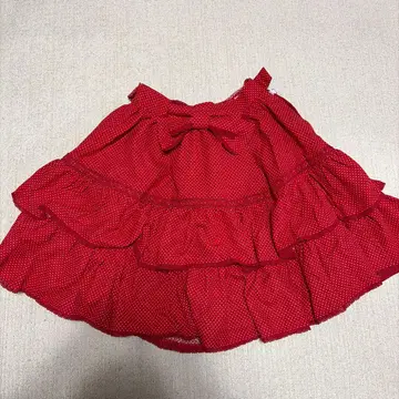 엔젤릭 프리티 스커트 도트 무늬