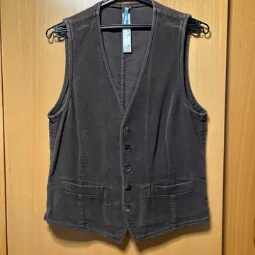 라르디니 벨벳 벨로아풍 베스트 가을/겨울 사이즈 48