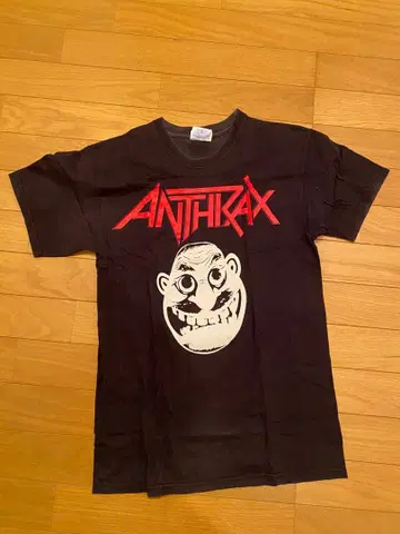 ANTHRAX NOT man 티셔츠 S