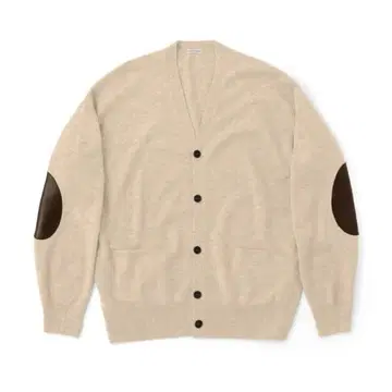 cash & barba 몽골리안 캐시미어 엘보 패치 가디건 3