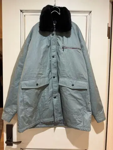 새상품급 빅본 작업복 도카잔 퍼 옷깃 LL XL