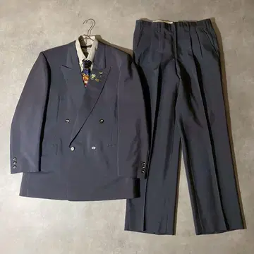 80s-90s 수트 더블 셋업 성인식 NO. 153