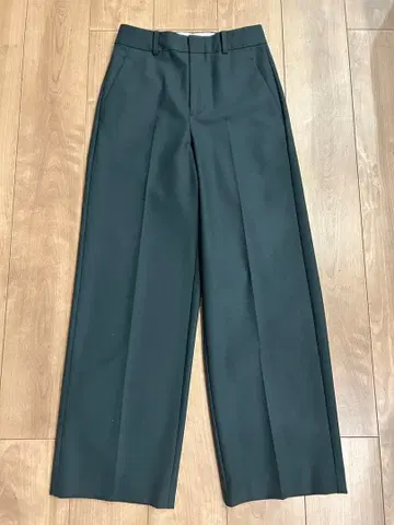 CABAN 와이드 팬츠 XS 다크 그린