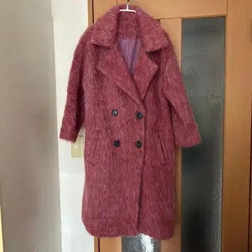 BIRTHDAY BASH 샤기 롱 코트