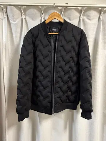 COMME CA ISM 블랙 다운 자켓 L