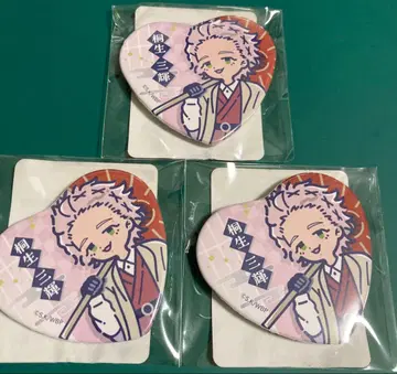 키류 미츠키 레토팝 하트형 캔뱃지 3개 세트