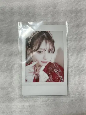 츠키아시 아마네 FRUITS ZIPPER 온특 버터플라이 의상 폴라로이드