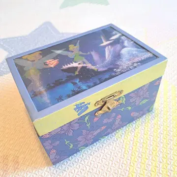 팅커벨 박스 오르골 상자 피규어 레트로 빈티지