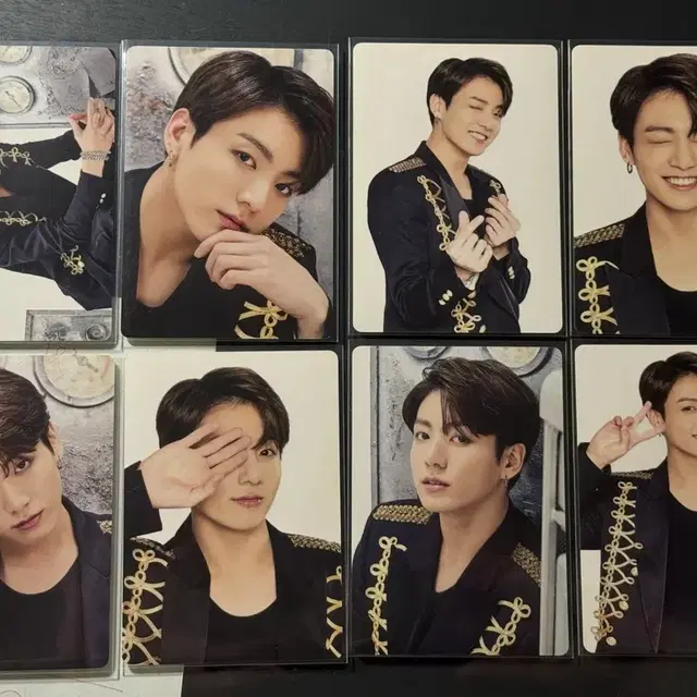 일괄)방탄소년단 정국 스픽콘 포카 드볼